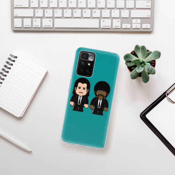 Silikonové pouzdro iSaprio - Xiaomi Redmi 10 - Pulp Fiction