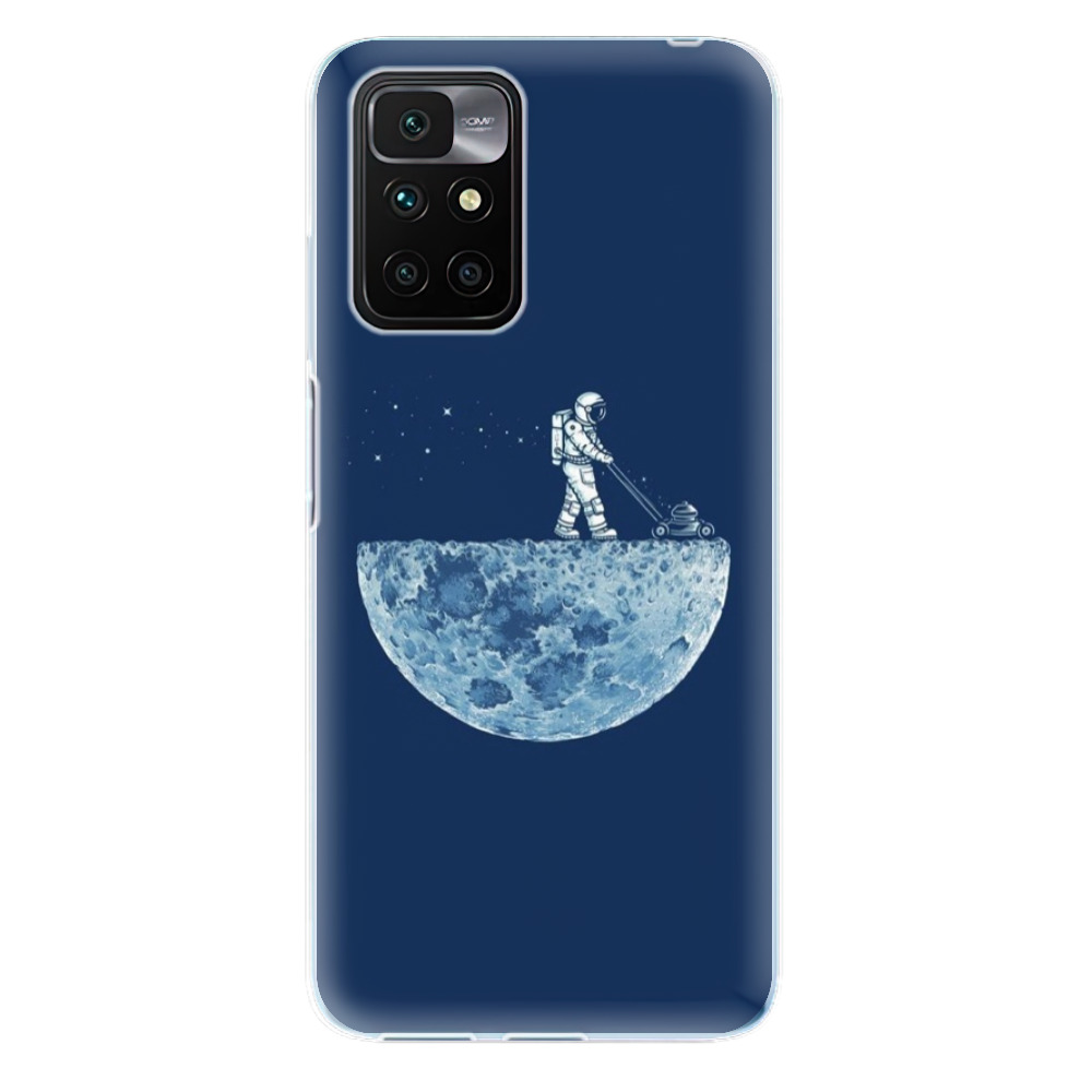 Silikonové odolné pouzdro iSaprio - Moon 01 na mobil Xiaomi Redmi 10 (Silikonový odolný kryt, obal, pouzdro iSaprio - Moon 01 na mobilní telefon Xiaomi Redmi 10)