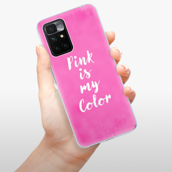 Silikonové pouzdro iSaprio - Xiaomi Redmi 10 - Pink is my color