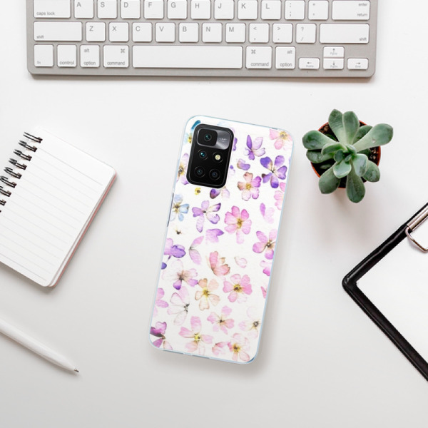 Silikonové pouzdro iSaprio - Xiaomi Redmi 10 - Wildflowers