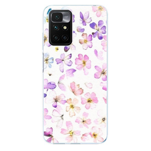 Silikonové pouzdro iSaprio - Xiaomi Redmi 10 - Wildflowers