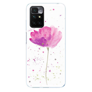 Silikonové pouzdro iSaprio - Xiaomi Redmi 10 - Poppies