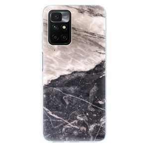 Silikonové odolné pouzdro iSaprio - BW Marble na mobil Xiaomi Redmi 10