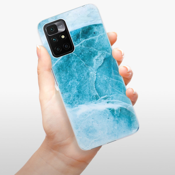 Silikonové pouzdro iSaprio - Xiaomi Redmi 10 - Blue Marble