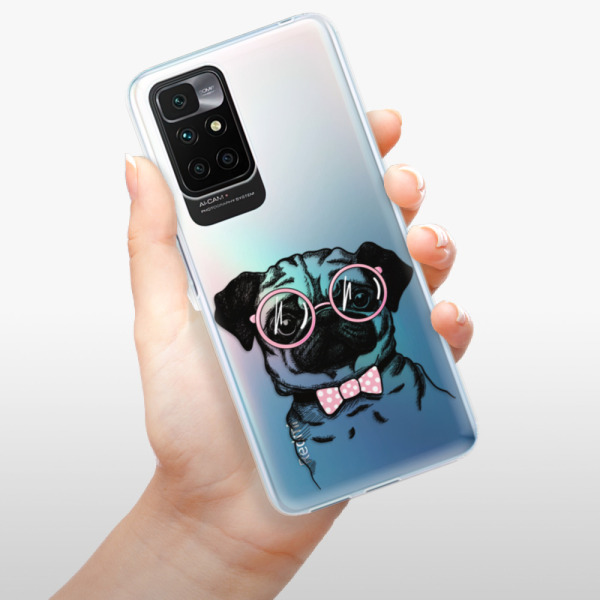 Silikonové pouzdro iSaprio - Xiaomi Redmi 10 - The Pug