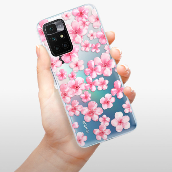 Silikonové pouzdro iSaprio - Xiaomi Redmi 10 - Flower Pattern 05