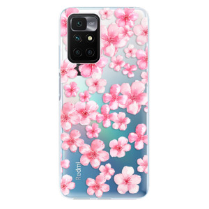 Silikonové pouzdro iSaprio - Xiaomi Redmi 10 - Flower Pattern 05