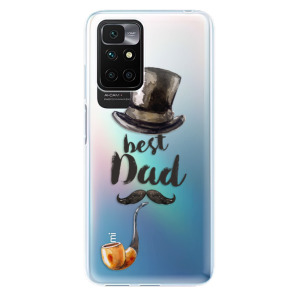 Silikonové odolné pouzdro iSaprio - Best Dad na mobil Xiaomi Redmi 10