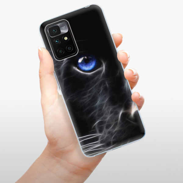 Silikonové pouzdro iSaprio - Xiaomi Redmi 10 - Black Puma