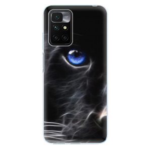 Silikonové odolné pouzdro iSaprio - Black Puma na mobil Xiaomi Redmi 10