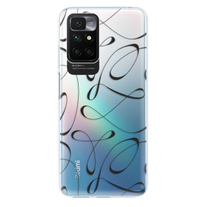 Silikonové odolné pouzdro iSaprio - Fancy - black na mobil Xiaomi Redmi 10