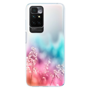 Silikonové pouzdro iSaprio - Xiaomi Redmi 10 - Rainbow Grass
