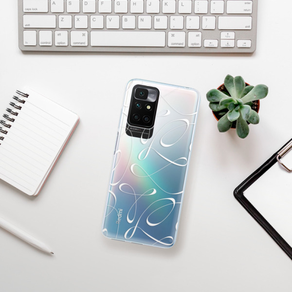 Silikonové pouzdro iSaprio - Xiaomi Redmi 10 - Fancy white