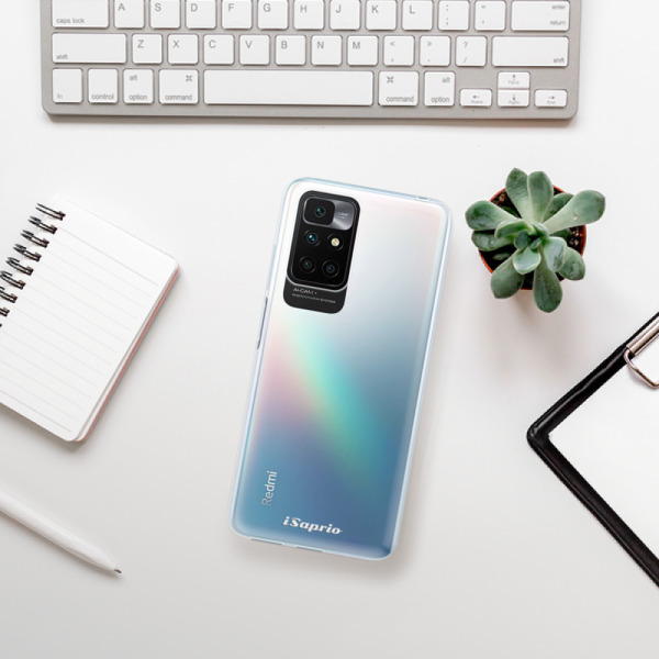 Silikonové pouzdro iSaprio - Xiaomi Redmi 10 - 4Pure čiré