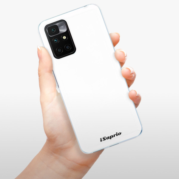 Silikonové pouzdro iSaprio - Xiaomi Redmi 10 - 4Pure bílé