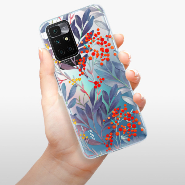Silikonové pouzdro iSaprio - Xiaomi Redmi 10 - Rowanberry