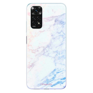 Silikonové pouzdro iSaprio - Xiaomi Redmi Note 11 / Note 11S - Raibow Marble 10