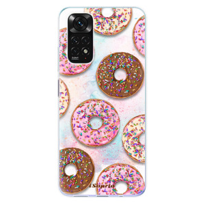 Silikonové pouzdro iSaprio - Xiaomi Redmi Note 11 / Note 11S - Donuts 11