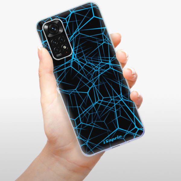 Silikonové pouzdro iSaprio - Xiaomi Redmi Note 11 / Note 11S - Abstract Outlines 12