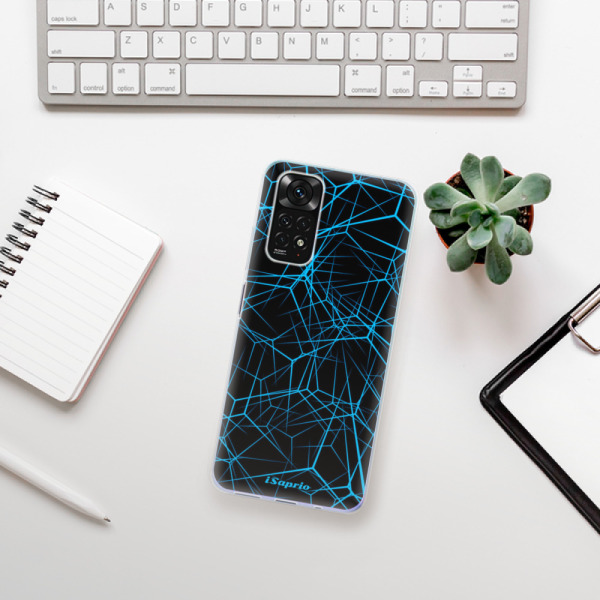 Silikonové pouzdro iSaprio - Xiaomi Redmi Note 11 / Note 11S - Abstract Outlines 12