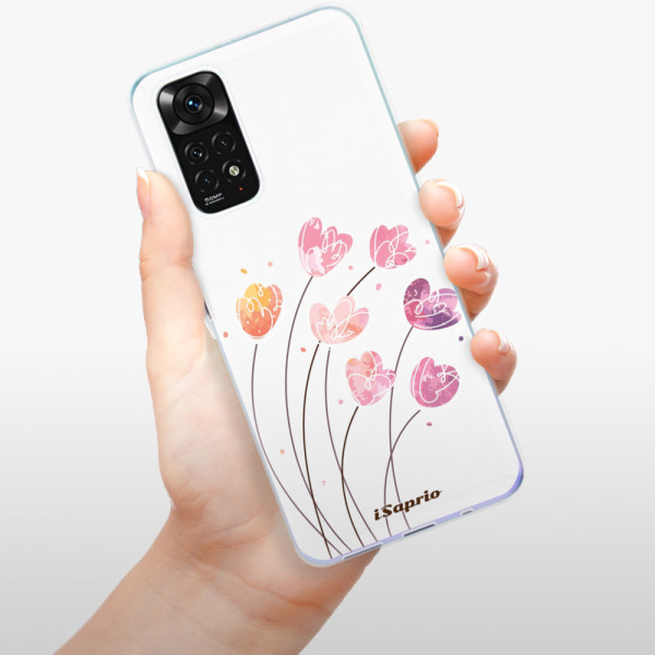 Silikonové pouzdro iSaprio - Xiaomi Redmi Note 11 / Note 11S - Flowers 14