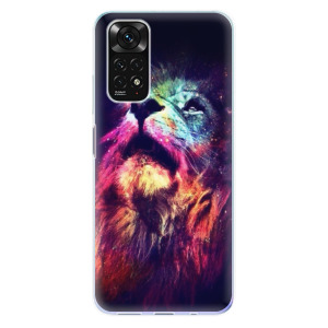 Silikonové pouzdro iSaprio - Xiaomi Redmi Note 11 / Note 11S - Lion in Colors