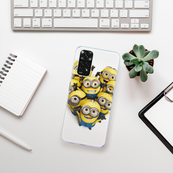 Silikonové pouzdro iSaprio - Xiaomi Redmi Note 11 / Note 11S - Mimons 01