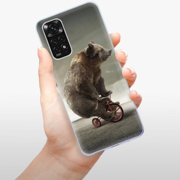 Silikonové pouzdro iSaprio - Xiaomi Redmi Note 11 / Note 11S - Bear 01