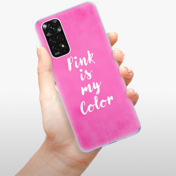 Silikonové pouzdro iSaprio - Xiaomi Redmi Note 11 / Note 11S - Pink is my color