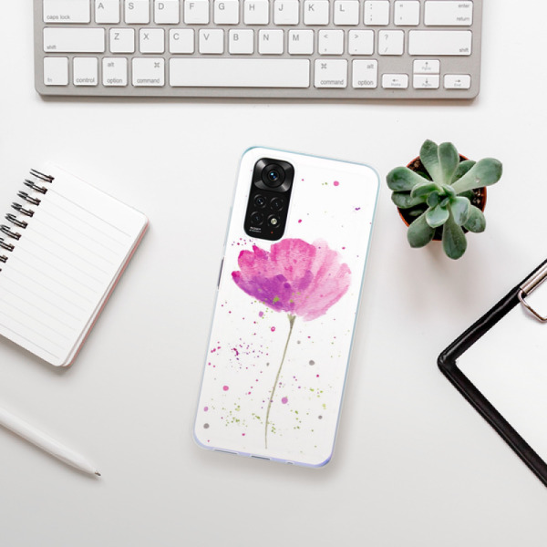 Silikonové pouzdro iSaprio - Xiaomi Redmi Note 11 / Note 11S - Poppies