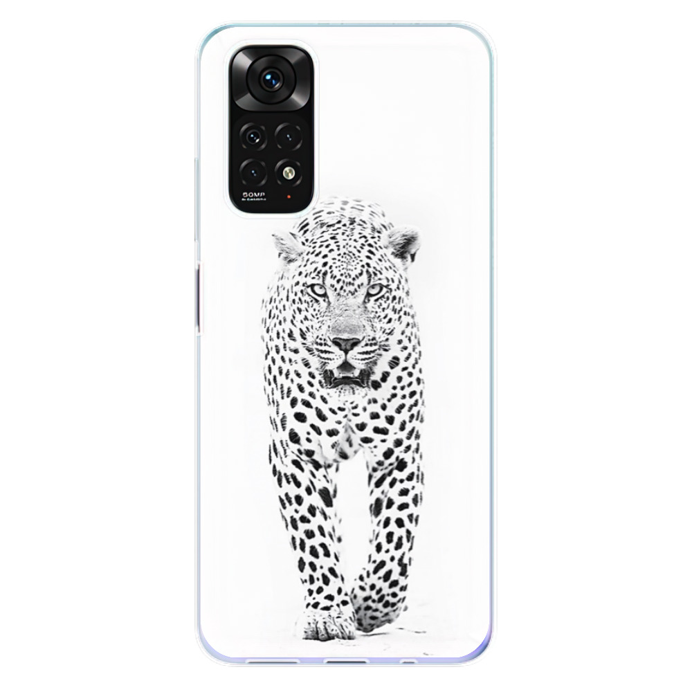 Odolné silikonové pouzdro iSaprio - White Jaguar - Xiaomi Redmi Note 11 / Note 11S