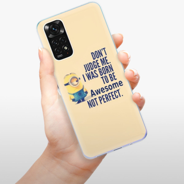Silikonové pouzdro iSaprio - Xiaomi Redmi Note 11 / Note 11S - Be Awesome