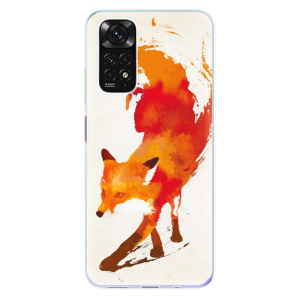 Silikonové pouzdro iSaprio - Xiaomi Redmi Note 11 / Note 11S - Fast Fox