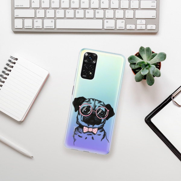 Silikonové pouzdro iSaprio - Xiaomi Redmi Note 11 / Note 11S - The Pug