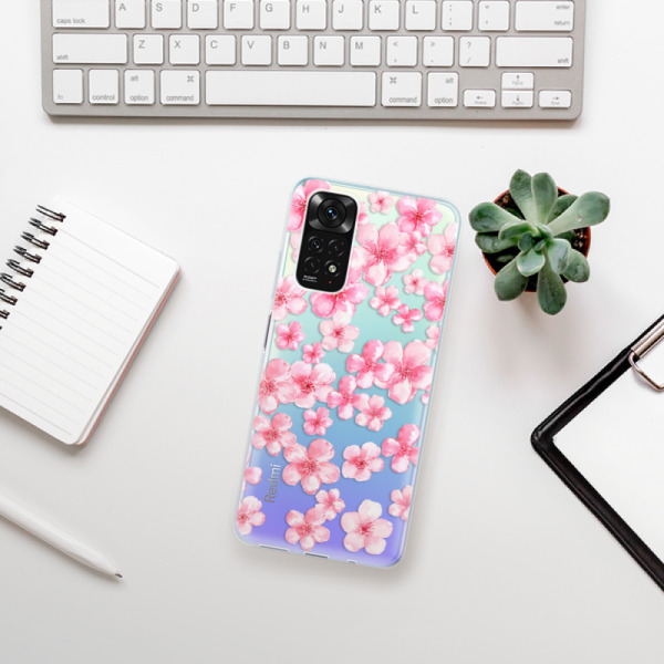 Silikonové pouzdro iSaprio - Xiaomi Redmi Note 11 / Note 11S - Flower Pattern 05