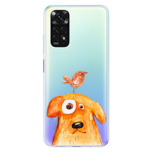 Silikonové pouzdro iSaprio - Xiaomi Redmi Note 11 / Note 11S - Dog And Bird
