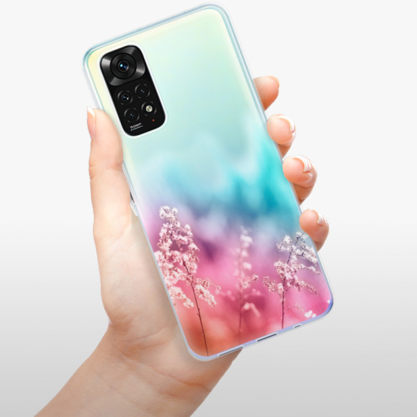 Silikonové pouzdro iSaprio - Xiaomi Redmi Note 11 / Note 11S - Rainbow Grass