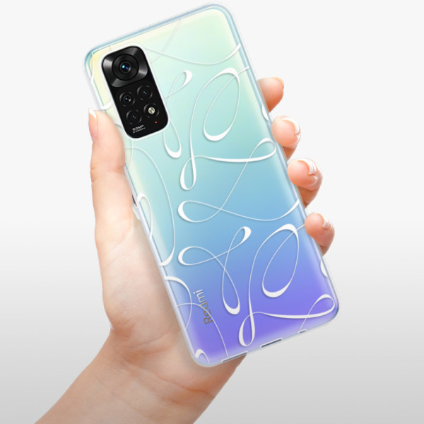 Silikonové pouzdro iSaprio - Xiaomi Redmi Note 11 / Note 11S - Fancy white