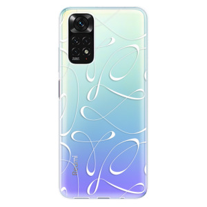 Silikonové pouzdro iSaprio - Xiaomi Redmi Note 11 / Note 11S - Fancy white