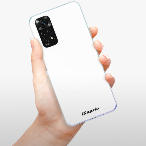 Silikonové pouzdro iSaprio - Xiaomi Redmi Note 11 / Note 11S - 4Pure bílé