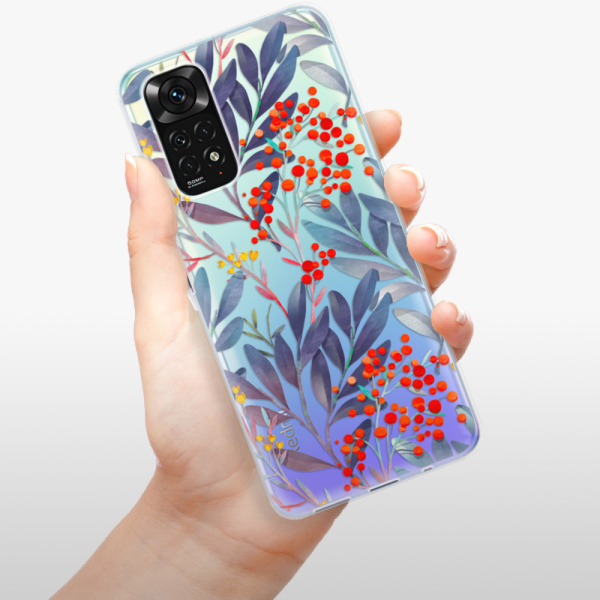 Silikonové pouzdro iSaprio - Xiaomi Redmi Note 11 / Note 11S - Rowanberry