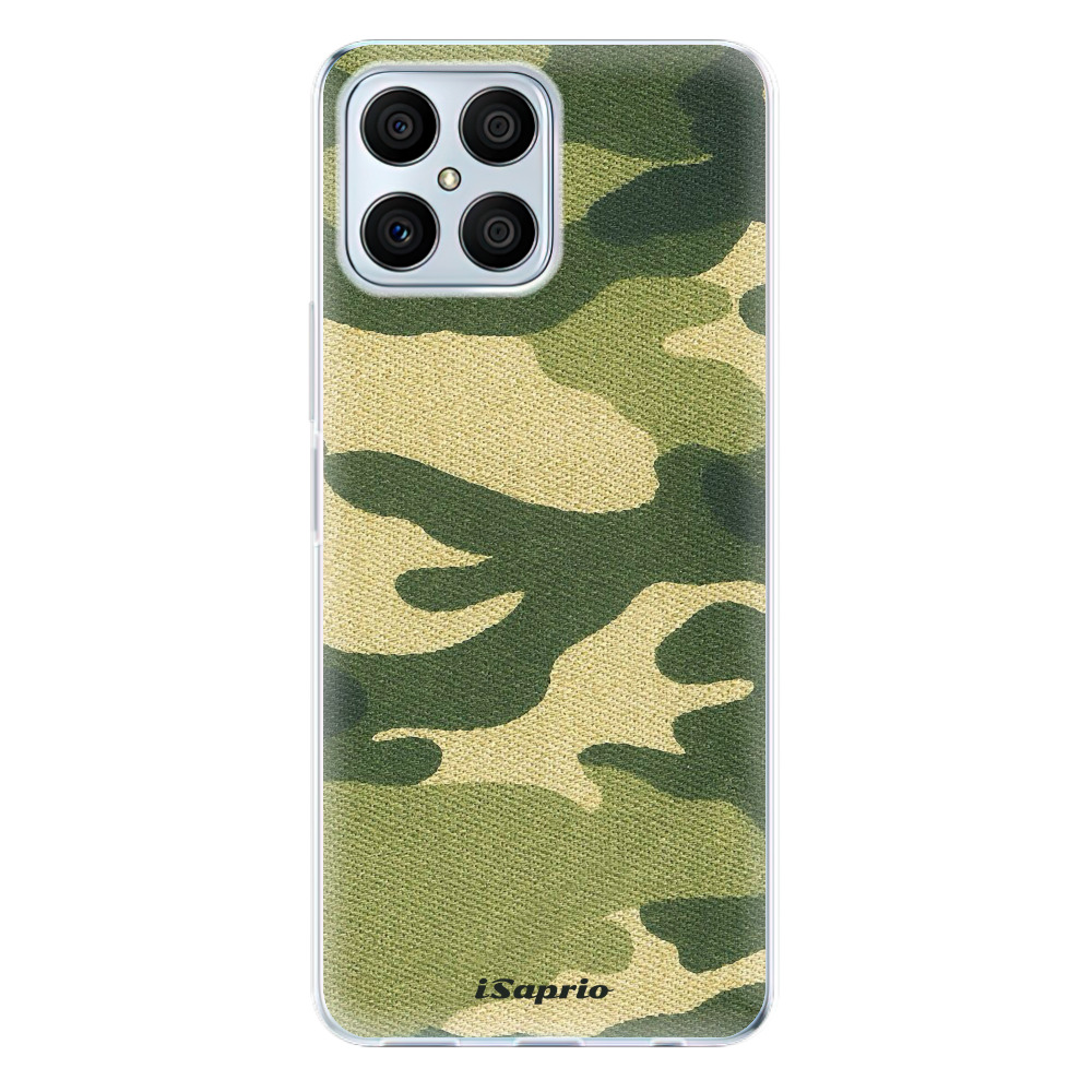 Odolné silikonové pouzdro iSaprio - Green Camuflage 01 - Honor X8