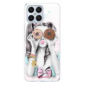 Silikonové odolné pouzdro iSaprio - Donuts 10 na mobil Honor X8
