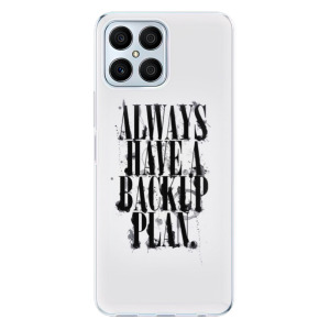 Silikonové odolné pouzdro iSaprio - Backup Plan na mobil Honor X8