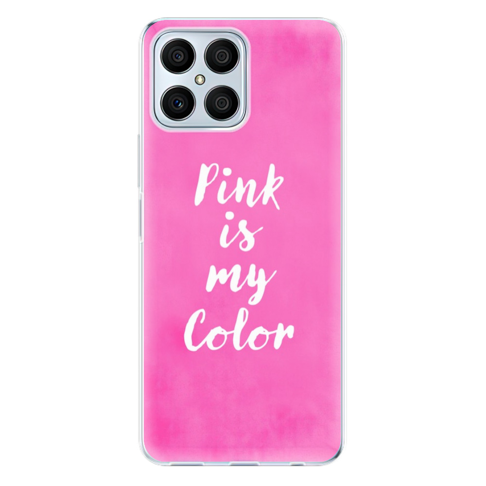 Odolné silikonové pouzdro iSaprio - Pink is my color - Honor X8