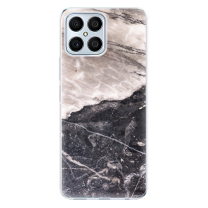 Silikonové odolné pouzdro iSaprio - BW Marble na mobil Honor X8