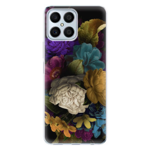 Silikonové odolné pouzdro iSaprio - Dark Flowers na mobil Honor X8