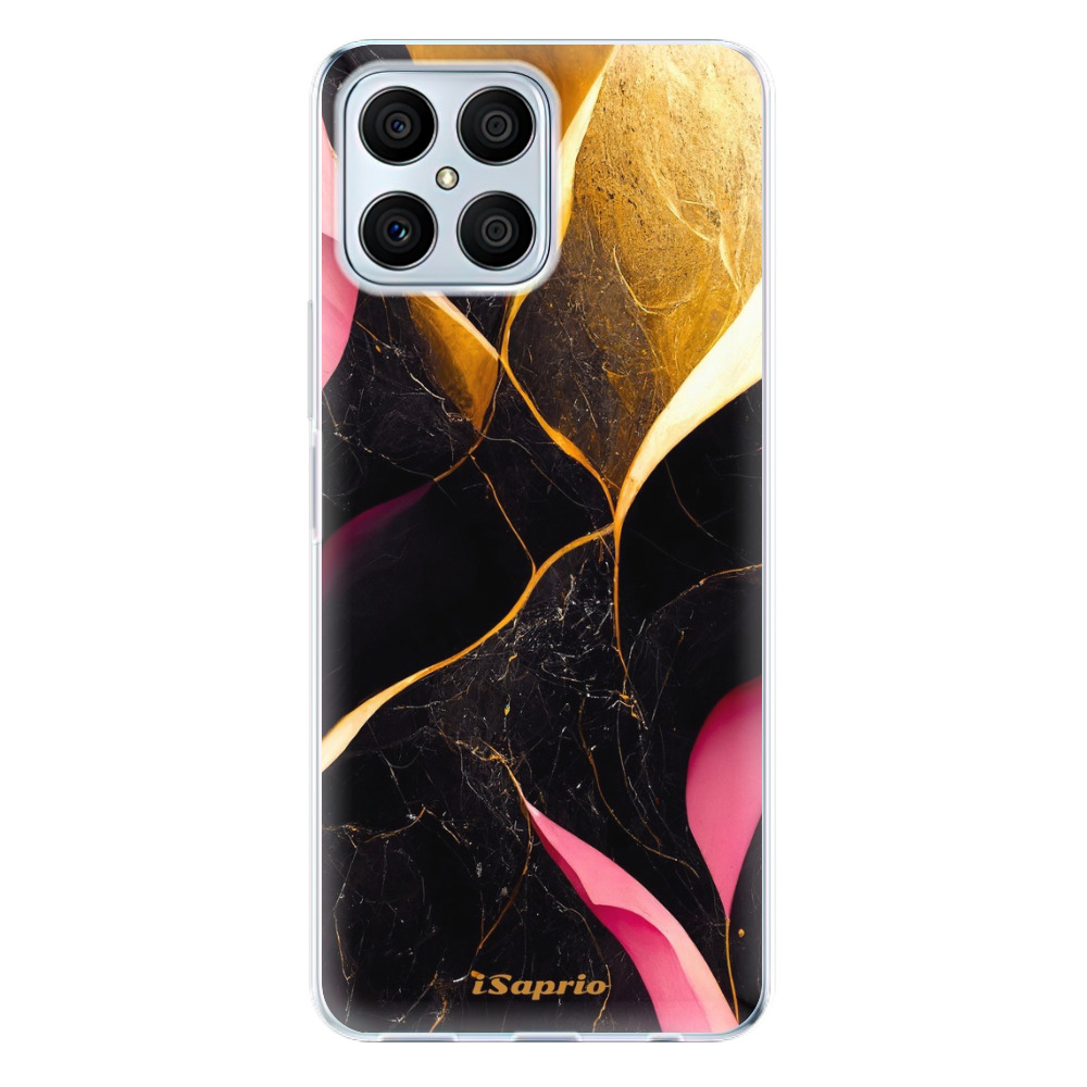 Odolné silikonové pouzdro iSaprio - Gold Pink Marble - Honor X8