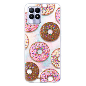 Silikonové odolné pouzdro iSaprio - Donuts 11 na mobil Realme 8i