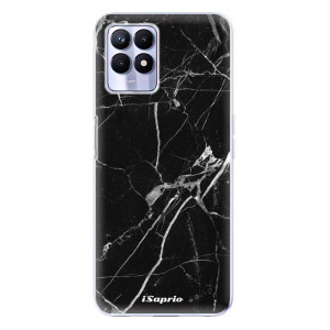 Silikonové odolné pouzdro iSaprio - Black Marble 18 na mobil Realme 8i